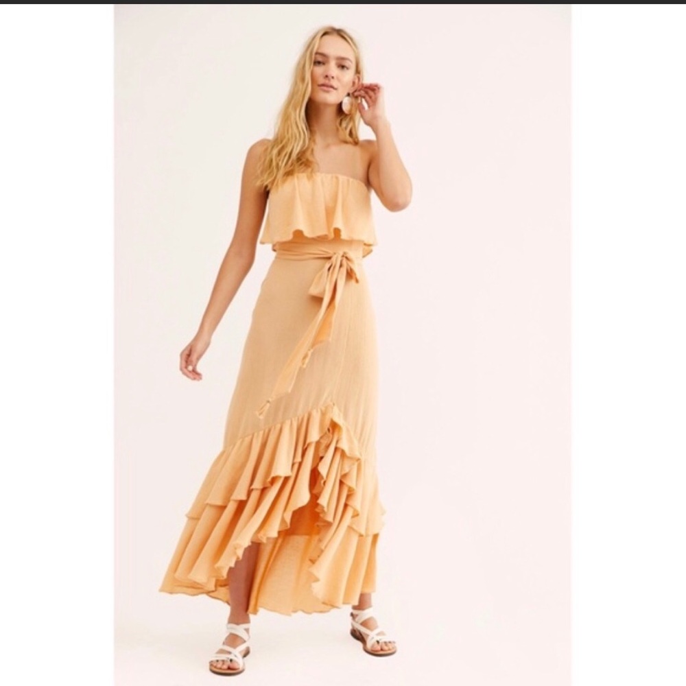 New Free people Strapless dress size medium